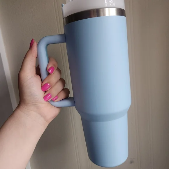 👻 5 For 25 Stanley Light Blue Insulated Mug - Picture 3 of 7